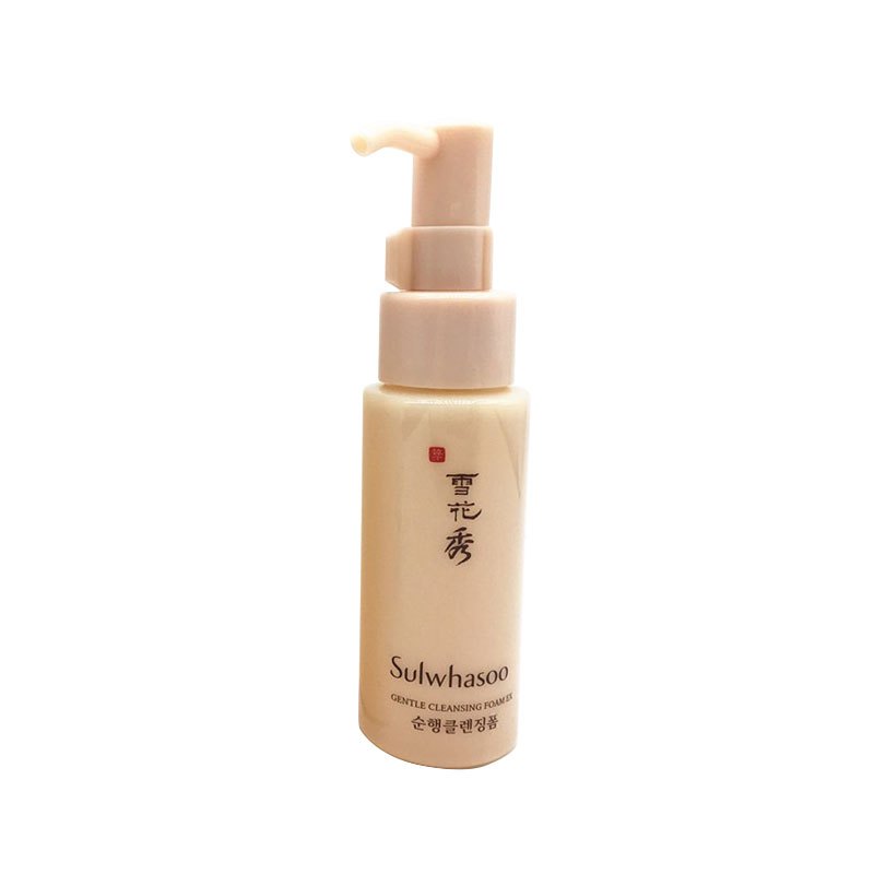 雪花秀Sulwhasoo顺行柔和洁面泡沫中样50ml*2 深层清洁 温和润颜 各种肤质通用 正品保障