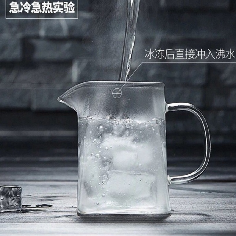苏宁 优合创佳 四方形公道杯 550ml高清大图
