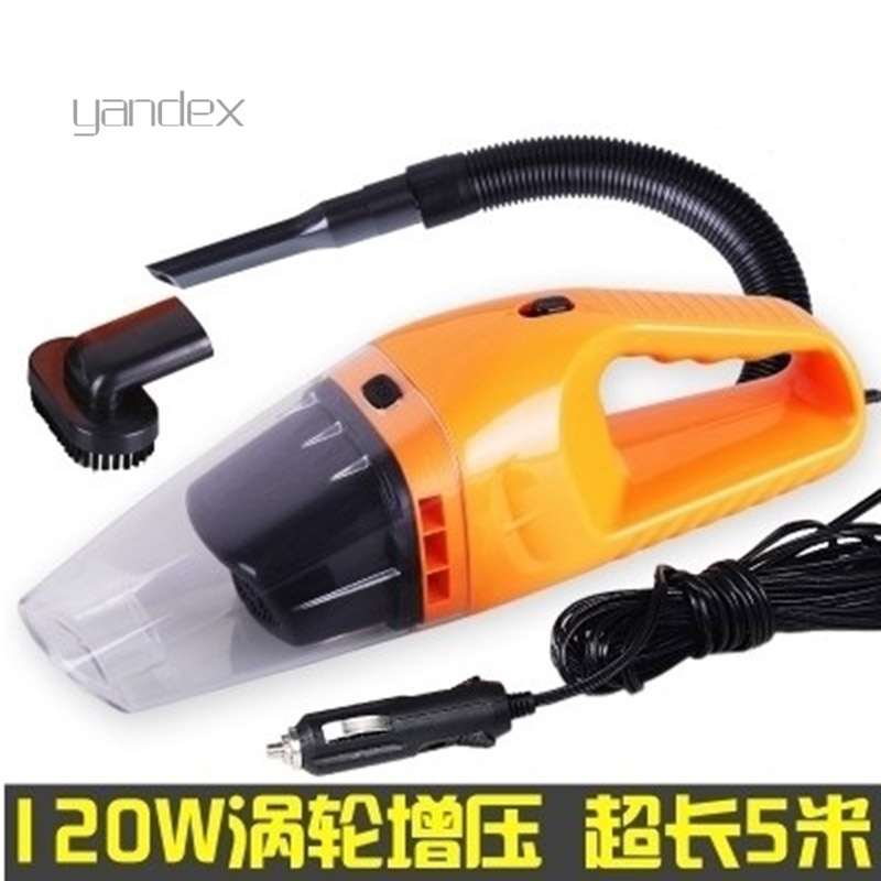 适用于车载吸尘器汽车吸尘器强力 车内超强吸力大功率干湿两用 12V车用5