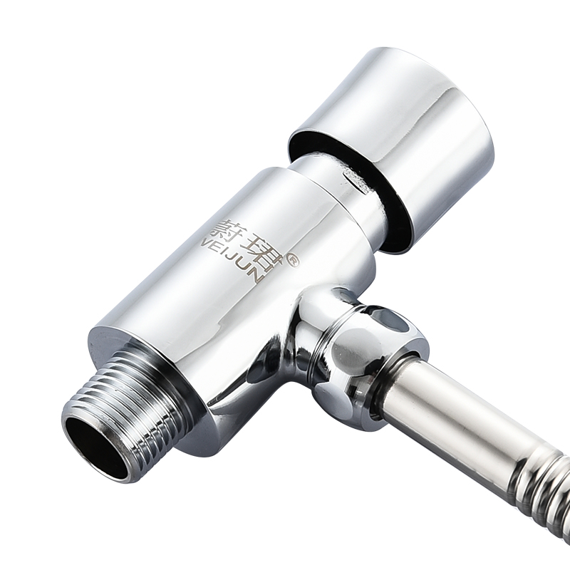 蔚珺暗装按键小便冲洗阀4分DN15mm高清大图