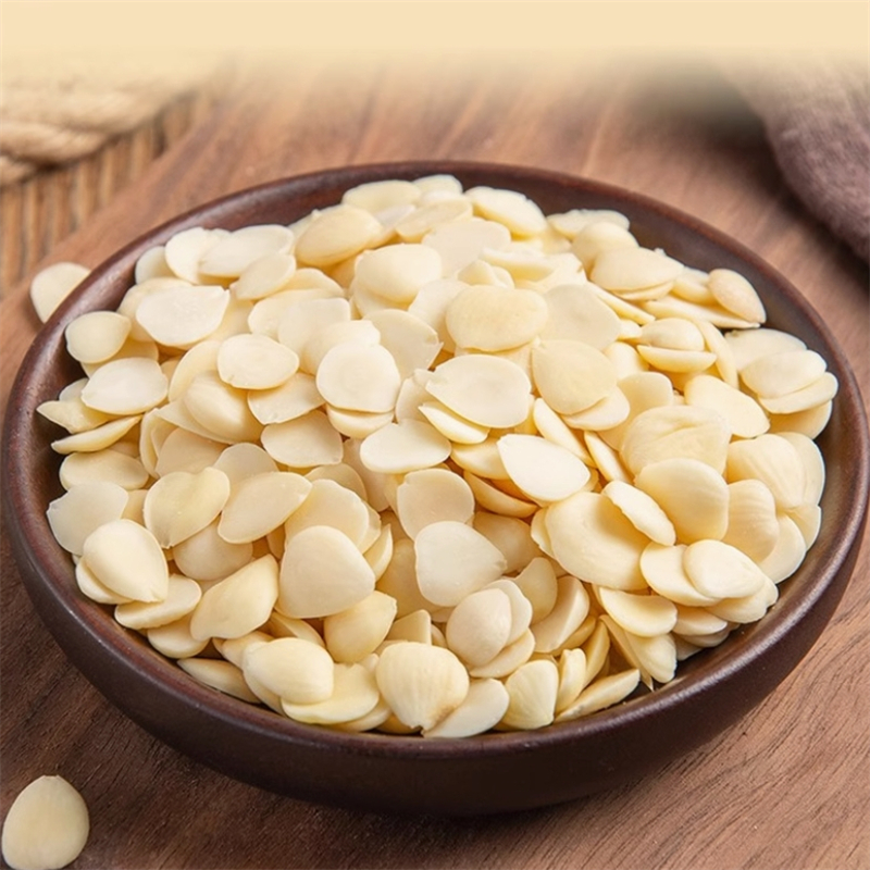 去皮苦杏仁100克袋装 北杏仁山杏仁生杏仁炒杏仁新货去皮去尖杏仁高清大图