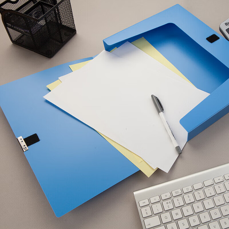 晨光(M&G)档案盒55mm(蓝)ADM94817B高清大图