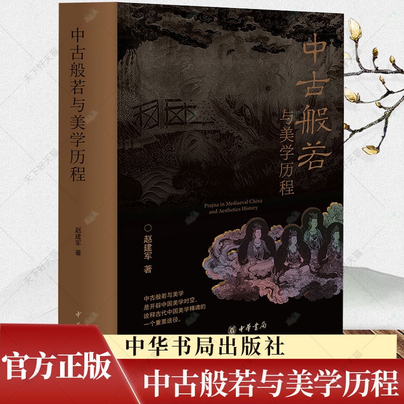 [正版]中古般若与美学历程 赵建军 美术历史 知识 古代 禅宗南宗 文学艺术 经典名家作品集书籍97871011634高清大图