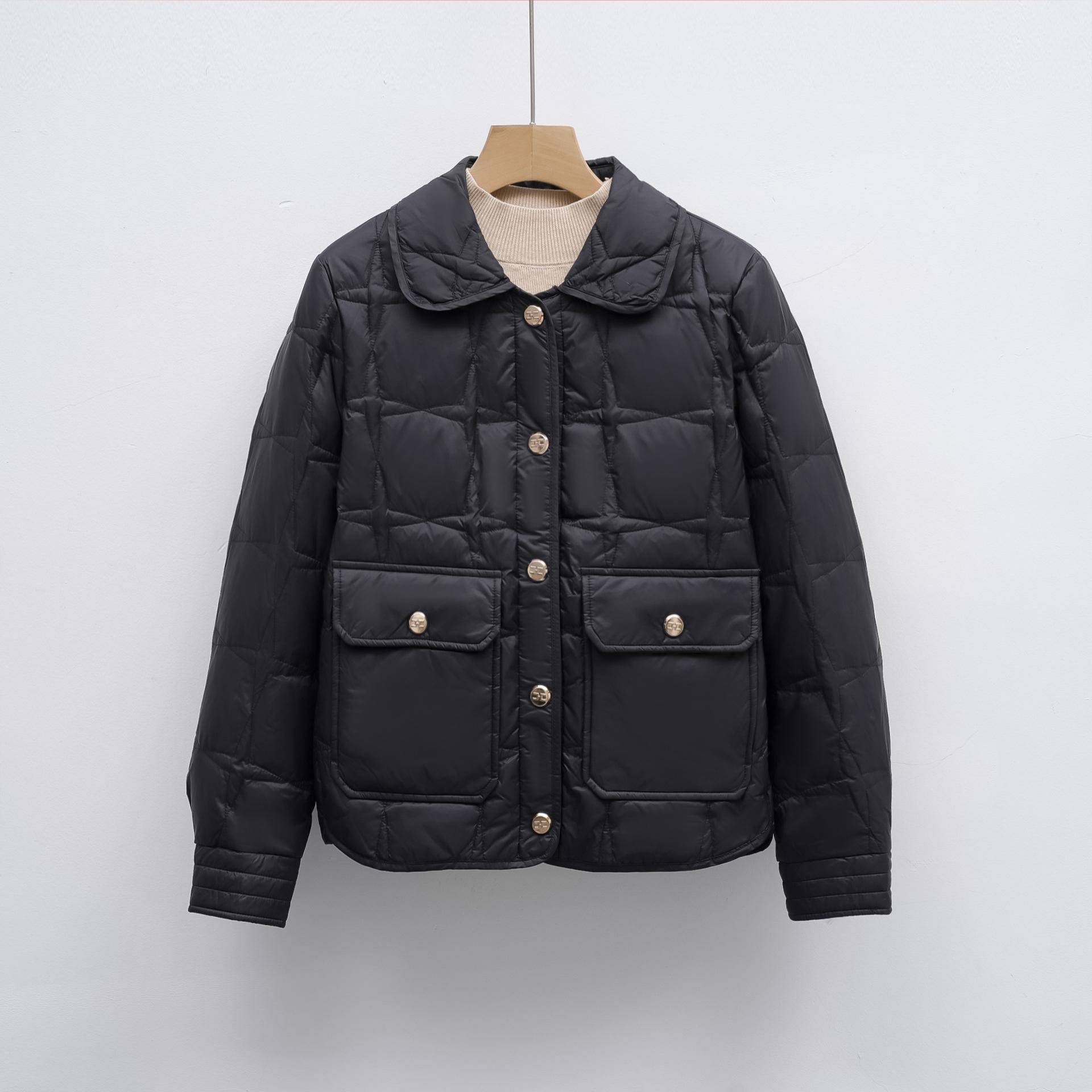 羽绒服新国标90绒女新款冬季休闲时尚韩版百搭羽绒外套高清大图