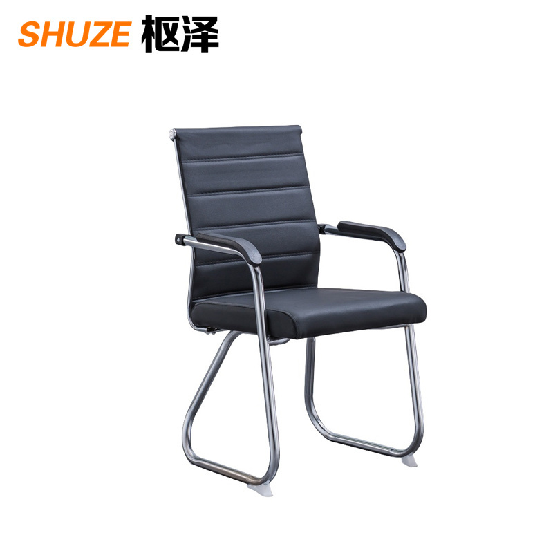 枢泽 会议椅 皮椅中背 把