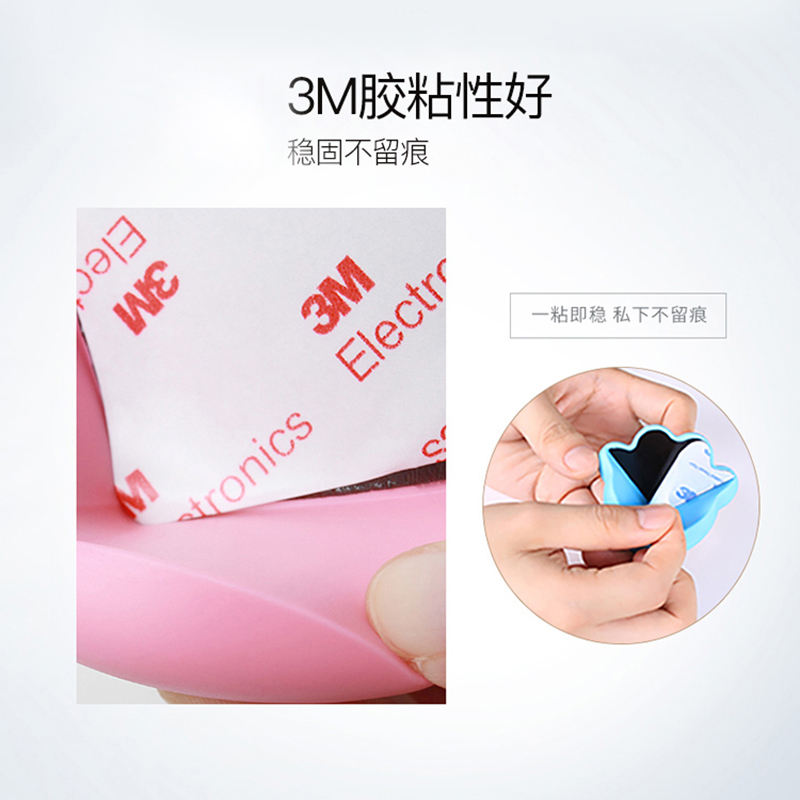 [棒棒猪]熊掌防撞角苹果绿(BBZ-19)4个装