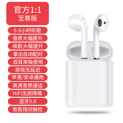 真蓝牙耳机无线双耳适用oppo手机专用reno安卓r9入耳式超长待机耳塞通用男女士高端2021年新款塔菲克