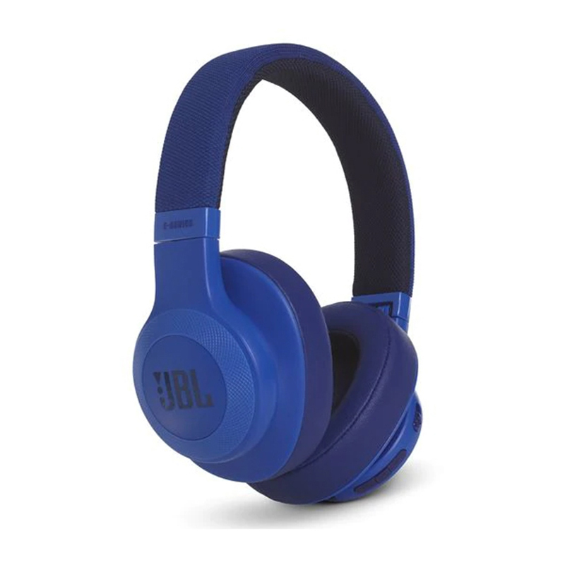 [娜扎同款]JBL E55BT 头戴式无线蓝牙运动耳机 蓝色