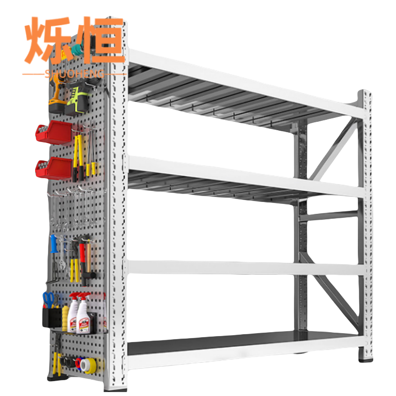 烁恒 不锈钢货架120cm 组高清大图