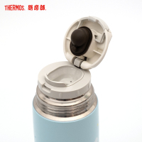 膳魔師(THERMOS)保温杯TCKG-603WF儿童吸管杯膳魔师带杯套双盖大容量儿童水杯多功能保温壶600ML家用通用