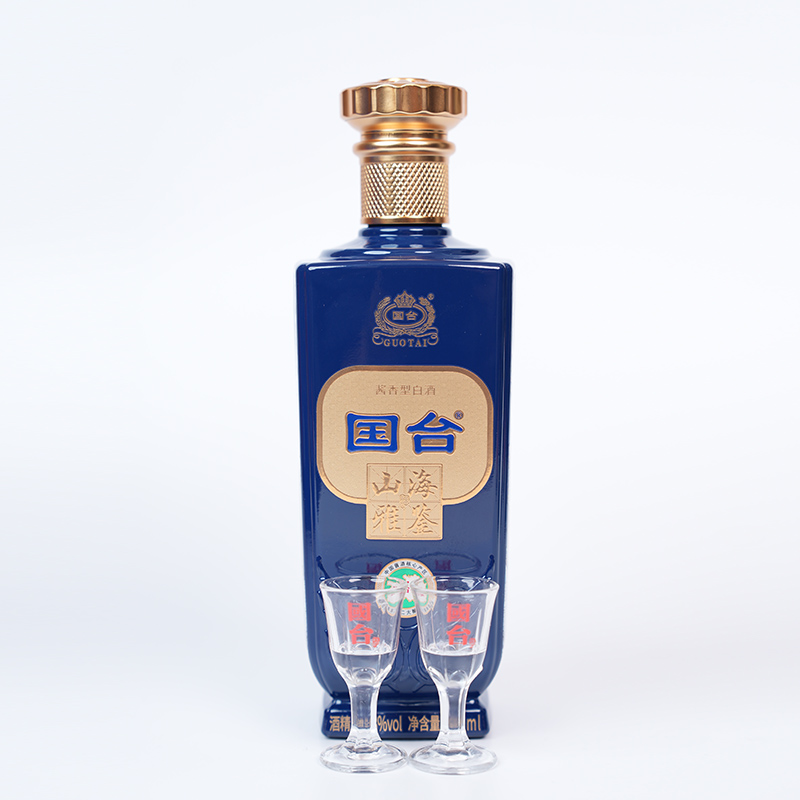 国台山海雅鉴53度500ml酱香型白酒高清大图