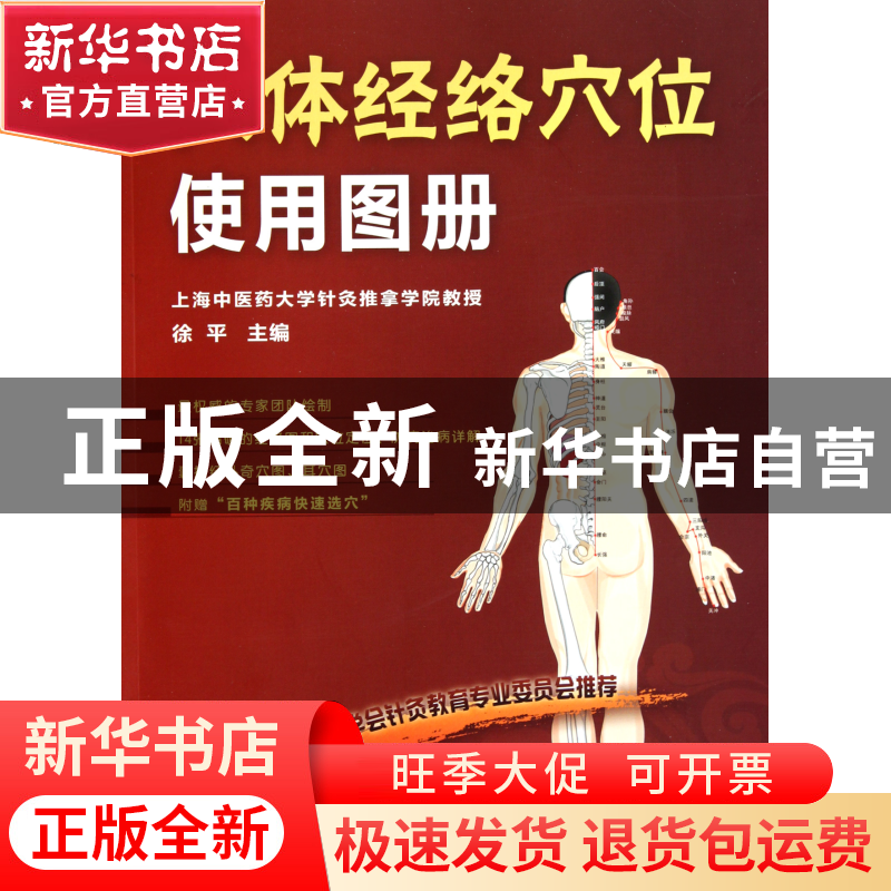 正版 人体经络穴位使用图册 徐平 化学工业 9787122102126 书籍高清大图