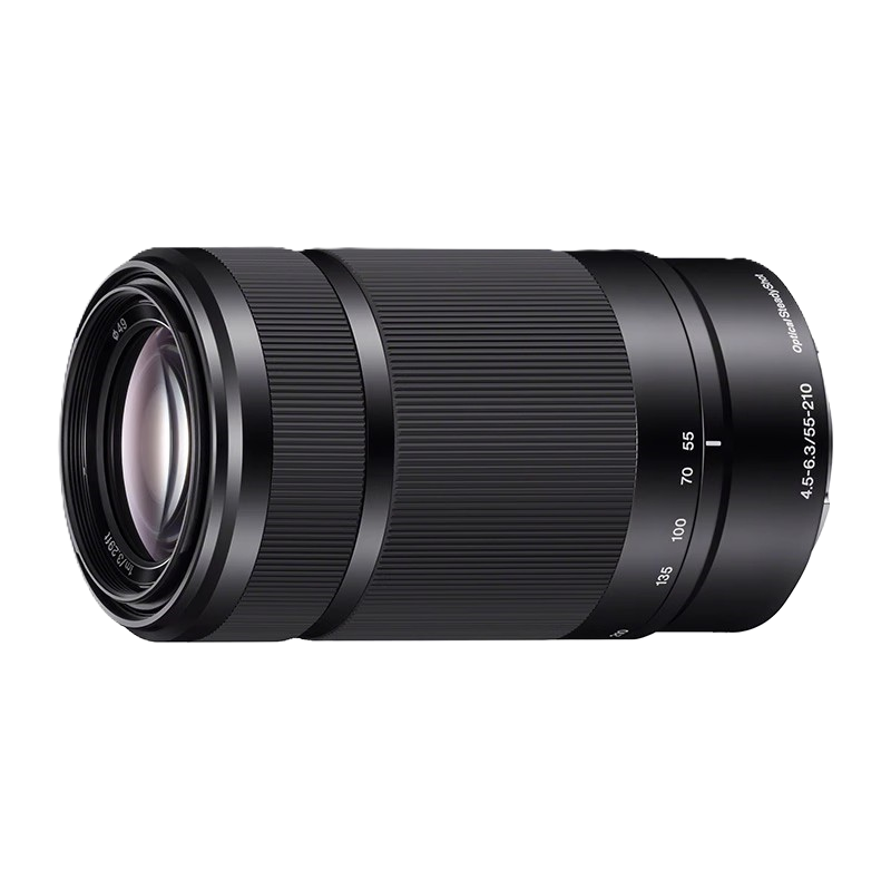 索尼(SONY)E 55-210mm F4.5-6.3 OSS E卡口 远摄变焦镜头 黑色(SEL55210)高清大图