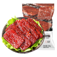 比比赞猪肉脯【蜜汁味】100g肉干网红零食小吃猪肉铺休闲食品熟食即食下酒菜【拉新12】