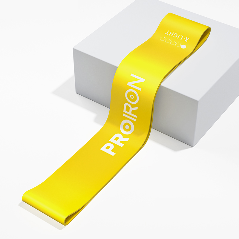 PROIRON普力艾 防滑弹力带黄色10磅