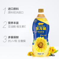 金龙鱼 阳光葵花籽油1.8L食用油 物理压榨 进口原料