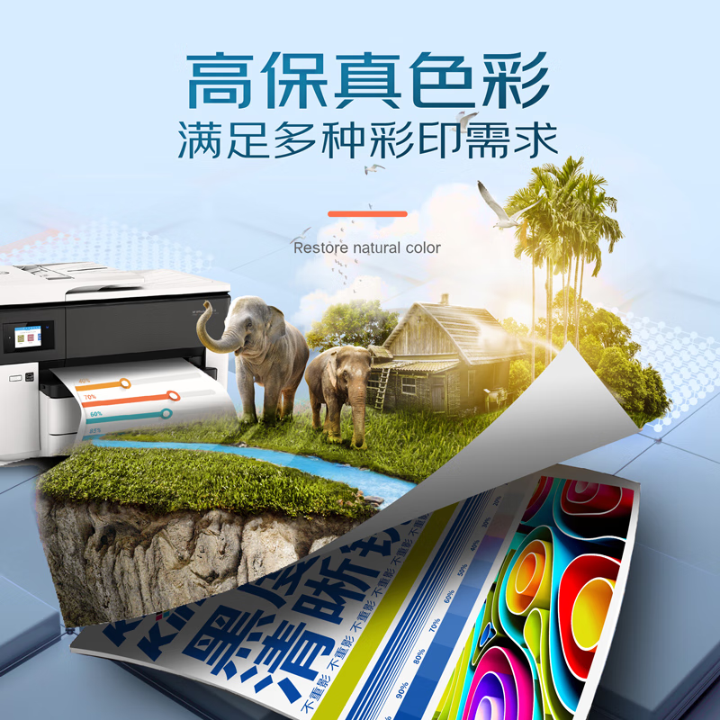 赛格953XL墨盒彩色 三色适用HP7720 7730 7740打印机墨盒高清大图