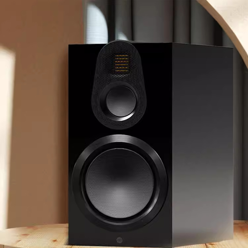 MonitorAudio/英国猛牌金100 6G无源三分频8英寸音箱进口HIFI发烧级音响哑光白高清大图