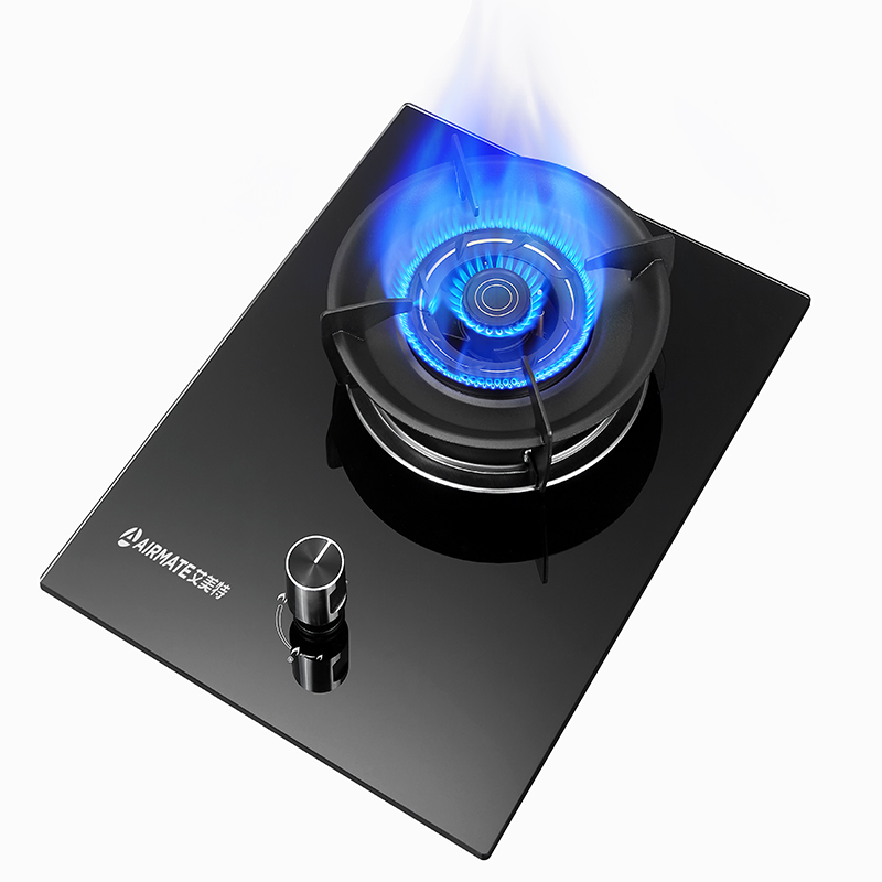 艾美特AZ60D燃气灶猛火5.0KW单灶厨房家用 液化气高清大图