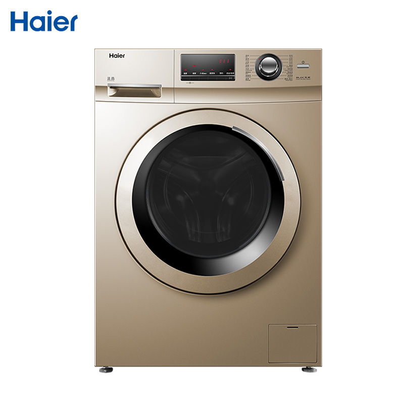 海尔(Haier)XQG100-BX12637 10公斤 变频全自动家用滚筒洗衣机 温度转速可调 ABT双喷淋
