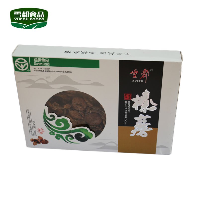 雪都原产东北榛蘑200g高端礼盒装