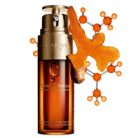 (CLARINS)娇韵诗双萃精华50ml赋活修护 黄金双瓶 弹润透亮平衡水油保湿不黏腻 收缩毛孔混油挚爱 明星产品