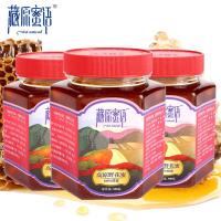 藏原蜜语 青藏高原天然百花野花土蜂蜜500克*3瓶