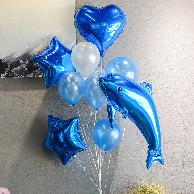 家柏饰(CORATED)婚庆表白装饰生日派对布置网红飘空气球束月亮拍照场景道具用品高清大图