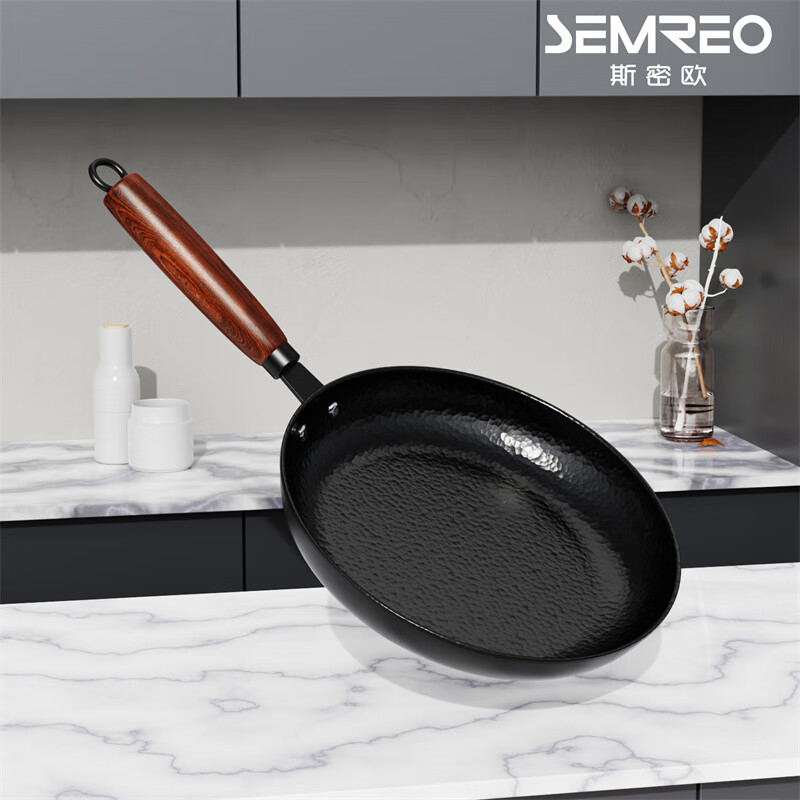 斯密欧SEMREO 艾世达纯铁煎锅MR-600高清大图