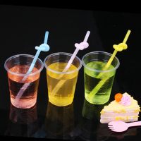 美丽雅 [250只]240ml加厚分享杯塑杯 PP材质一次性杯子塑料杯耐热不易变形