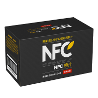 农夫山泉 NFC果汁饮料 NFC橙汁300ml*24瓶整箱