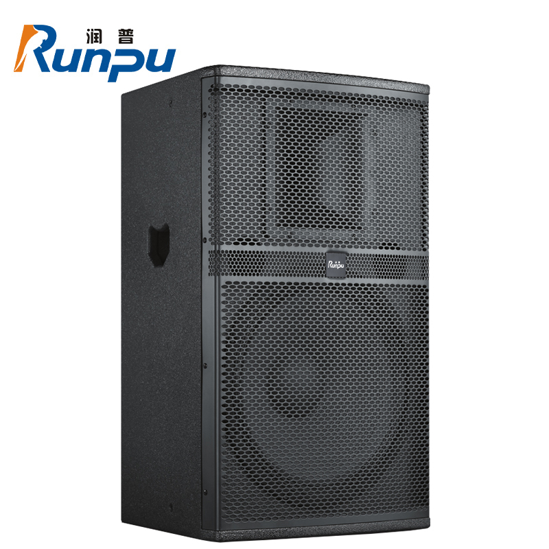 润普Runpu会议音频扩声系统专业双15英寸会议音箱无源音响礼堂会议室扩声音响设备RP-SY-XYC15