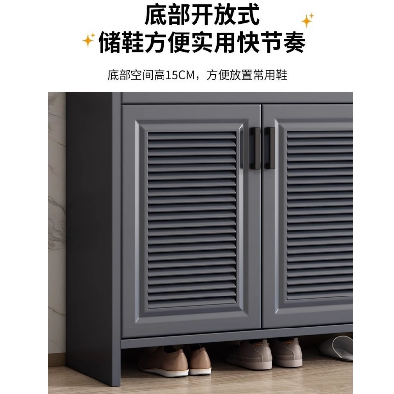 悦兴诚两门鞋柜60*36*100cm个高清大图