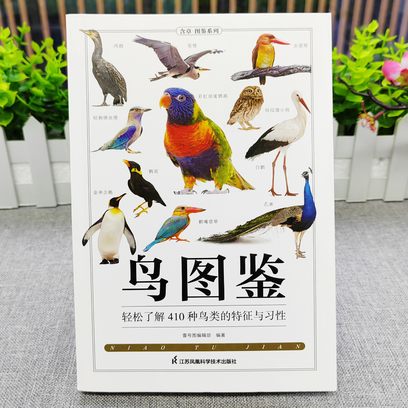 [正版]鸟图鉴鸟类观察手册 世界鸟类行为动物科普图鉴 珍惜森林草原野鸟形态鸟类图鉴动物百科观鸟手册鸟类大全鸟类生态大图高清大图