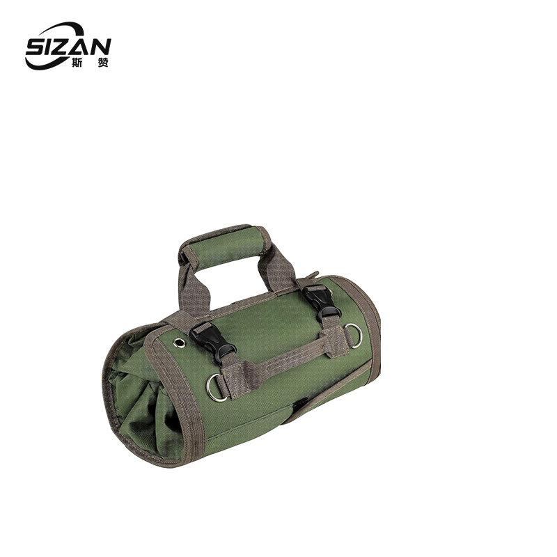 斯赞 牛津布加厚防水工具包 14寸绿色 个