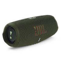 JBL CHARGE5 音乐冲击波五代 便携式蓝牙音箱+低音炮 户外防水防尘音箱桌面音响 增强版赛道扬声器 森林绿