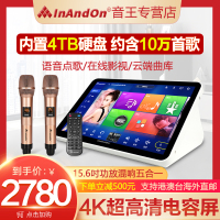 InAndOn音王新款五合一点歌机内置混响一体机家庭ktv音响套装点唱机家用卡拉OK点歌台