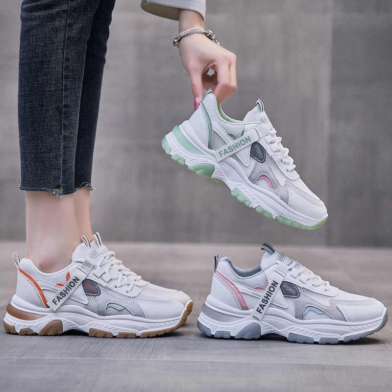 网面透气老爹女鞋2021夏季新款韩版鞋女ins街拍鞋ss996