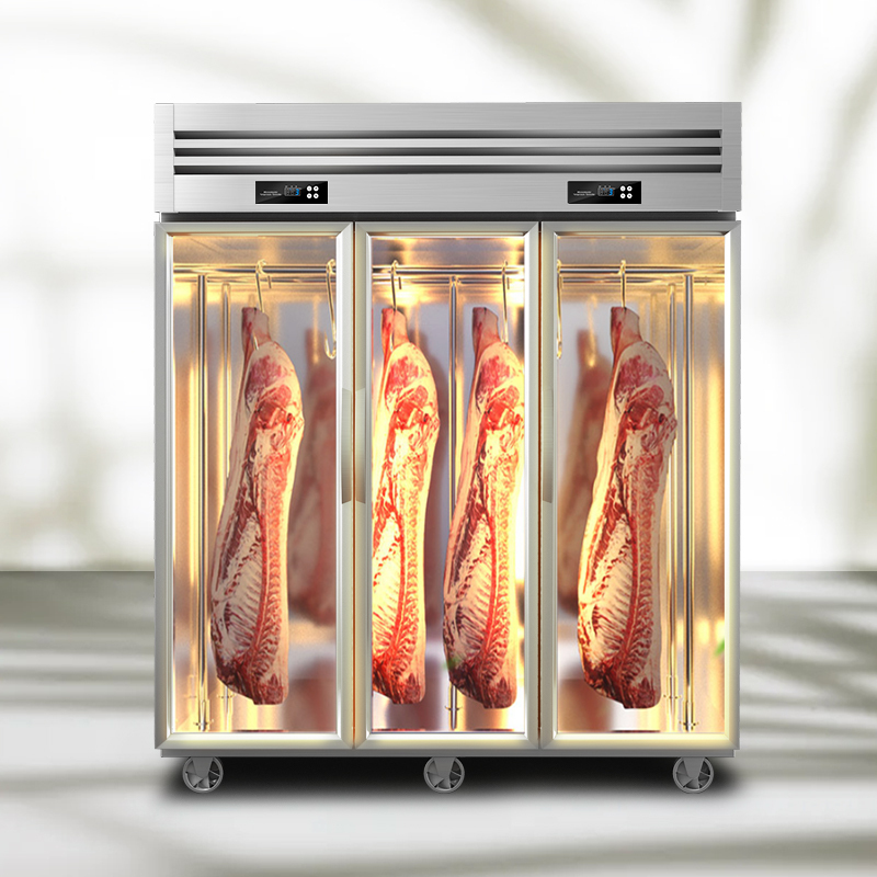 8m 挂肉柜 冷藏鲜肉柜挂猪柜猪肉牛肉羊肉冻肉保鲜展示柜冰柜