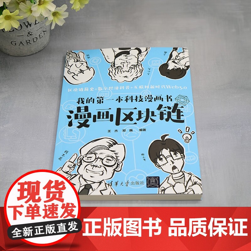 我的第一本科技漫画书 漫画区块链 王杰等 著 计算机与互联网高清大图