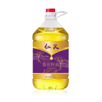 仁义 压榨葵花籽油5L 桶装家用物理压榨食用油 东北 植物油