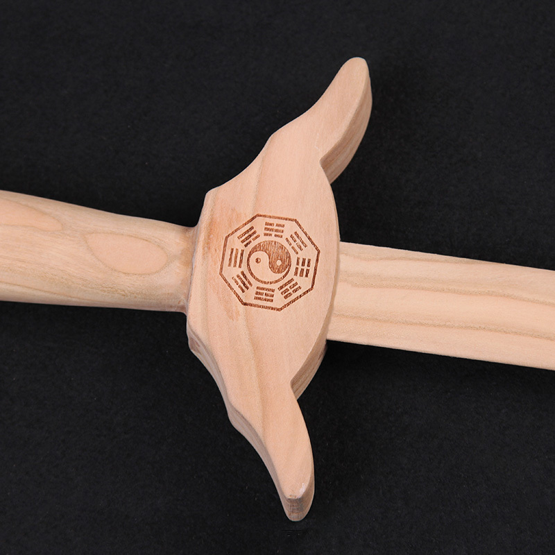 a款无漆款桃木道士剑七星八卦剑肥城桃木道家用品家居