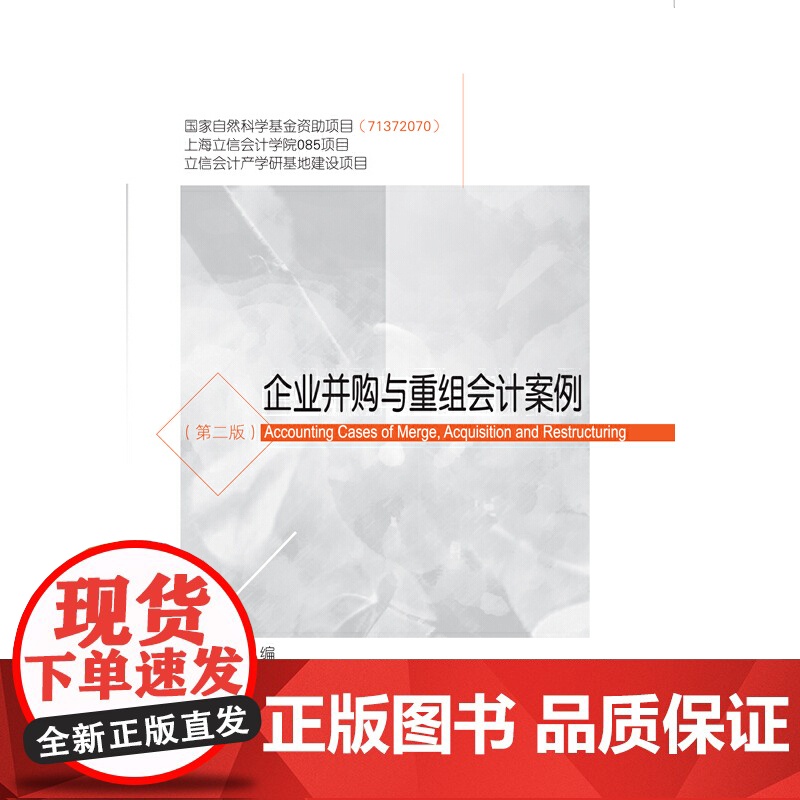 企业并购与重组会计案例(第二版)高清大图