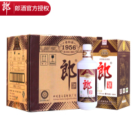 【2011年老酒】郎酒 老郎酒1956 53度 500ml*6 酱香型白酒 整箱装