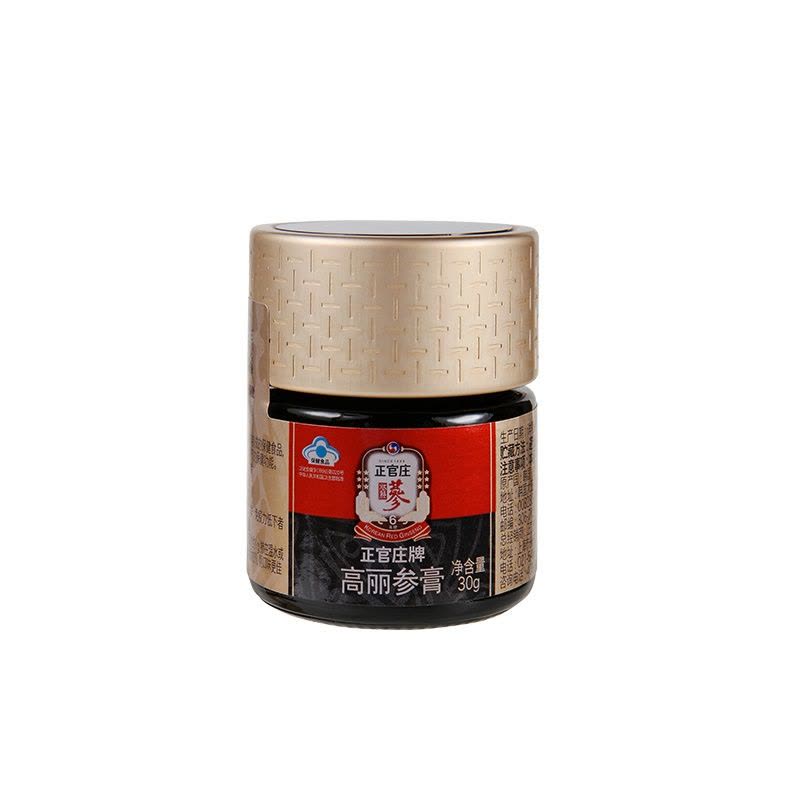 正官庄高丽参膏30g*4瓶共120g 韩国原装进口六年根人参浓缩液红参【价格