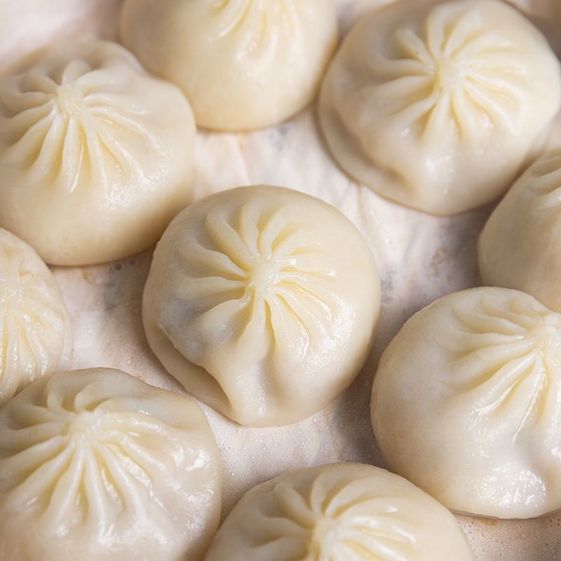 6袋72只思念灌汤小笼包猪肉包子鲜肉大葱家庭早餐每袋288g思念灌汤