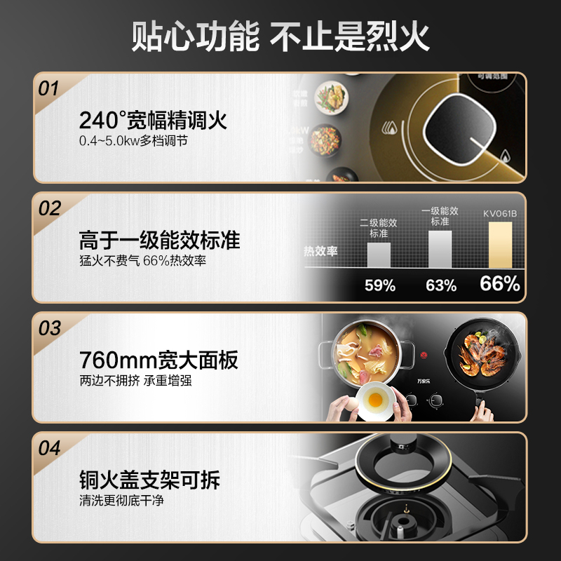 万家乐 烟灶厨电套餐装20m³吸力油烟机欧式顶吸挥手智控智旋暴风洗台嵌两用液化气灶AT051+KV061B(Y)