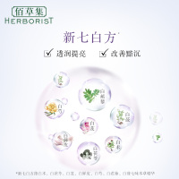 佰草集新七白冻干粉面膜女男 6片*2盒(补水保湿滋润提亮肤色)