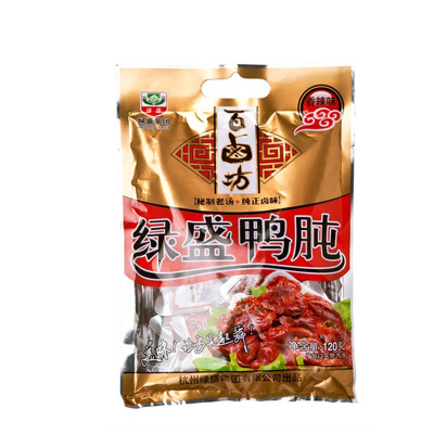 绿盛百卤坊鸭肫(香辣味)120G