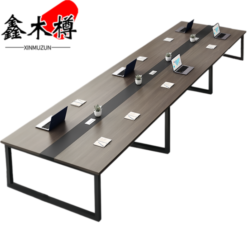 鑫木樽长条桌600*130cm张高清大图